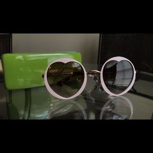 Kate Spade Rosaria heart cutout lens sunglasses